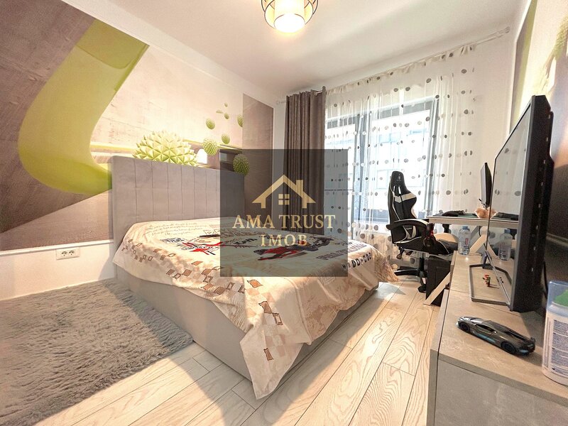 Bragadiru- langa McDonald's 3 Camere- mobilat- bloc nou 2022