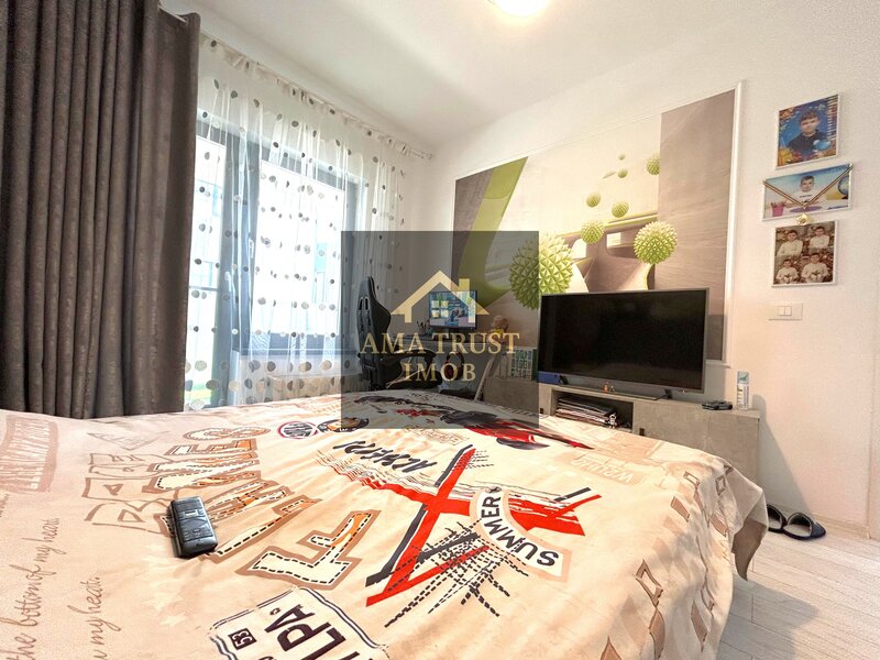 Bragadiru- langa McDonald's 3 Camere- mobilat- bloc nou 2022